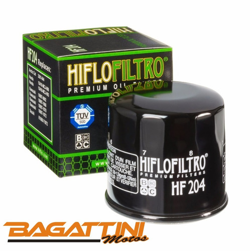 Filtro Aceite Super Tenere 1200 Honda Hf204 Cbr600 Bagattini