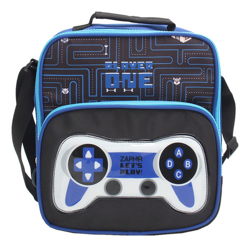 Lunchera Infantil Joystick Escolar Termica Gamer Zaphir 