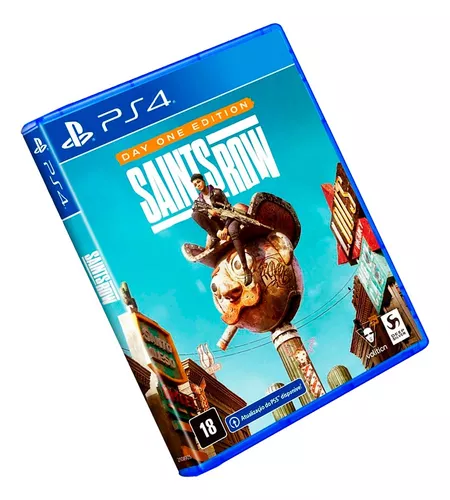 Jogo De Videogame Ps4 Saints Row Upgrade Gratuito Pro Ps5