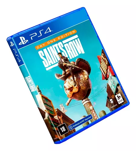 Jogo Saints Row Day One Edition PS4 Mídia Física Lacrado em