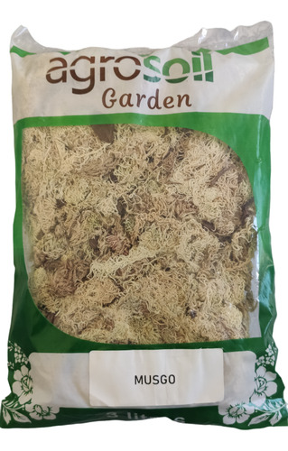 Kit 6 Litros Musgo Esfagno Orgânico Orquídeas Sphagnum