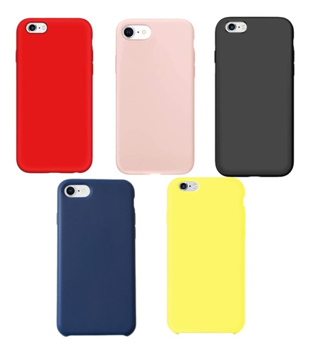 Protector Funda Silicon Case 490 Para iPhone 13 Mini