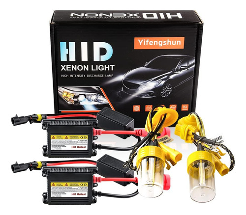 Bombillas De Faros Hid H7 6000k Blanco Xenón Balasto H...