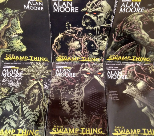 Swamp Thing - Libros Del 1 Al 6 - Colección Completa - Smash