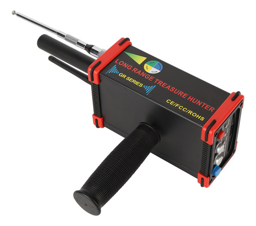 Detector Portátil De Metales Y Oro De Largo Alcance, 433 Mhz