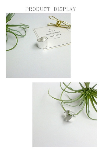 Imagen 3 de 5 de Anillo Plata 925 - Modelo Ajustable Grande