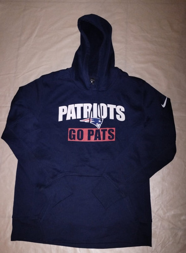 Hoodie Nike Nfl New England Patriots Talla L Caballero 