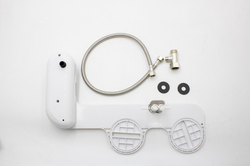 Bidet Para Baño Mecanico Con Presion Ajustable Blanco