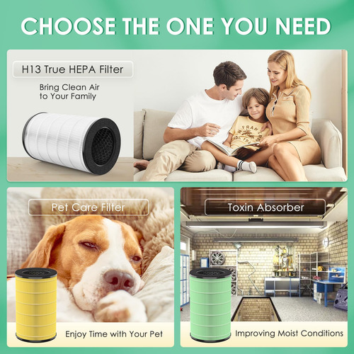 Reemplazo Del Filtro Del Purificador De Aire Hsiamen Ap-t45