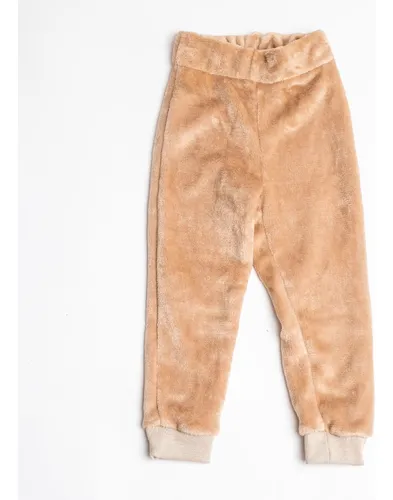 Conjunto Buzo Y Pantalon Polar Soft Beige