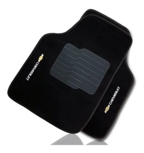 Jogo Tapetes Ecotap Soft Carpete Universal Chevrolet Preto