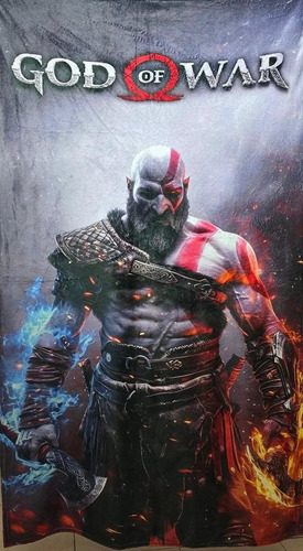 Frazada Cobija God Of War Suave Premium Varios Liso