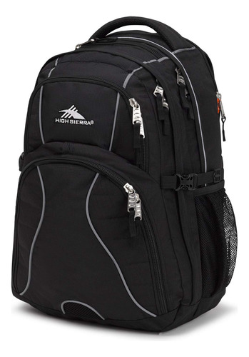 Mochila Para Porttil High Sierra Modelo Swerve, Negro), 1041