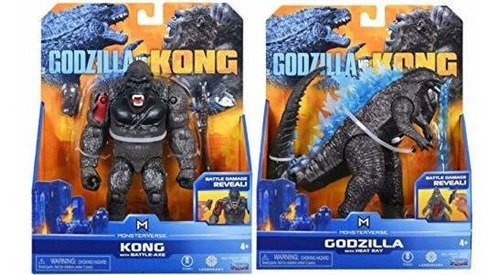 Godzilla Vs. Kong 2021 Bundle Of 2 Monsterverse Movie Ggvc9