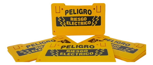 Letrero Cerco Eléctrico ( Riesgo Eléctrico) Paquete 20 Uds