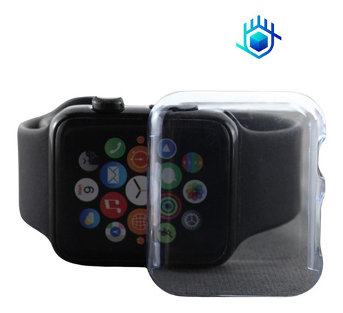 Imagen 9 de 10 de Funda Acrilico Acrigel + Mica Para Apple Watch Rigida Case