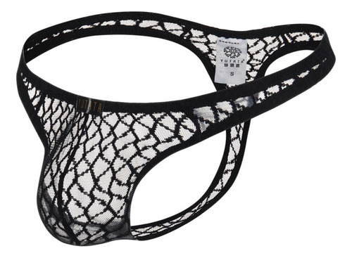 Calzoncillos De Encaje Transparente De Cintura Baja Para Hom