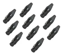 Comprar Neutrik® Nc3fxx® 10 Conectores Xlr Negro Hembra Nuevo Envio 
