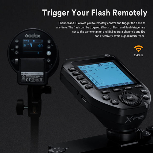 Disparador De Flash Inalámbrico Para Cámara Nikon Hss Ttl