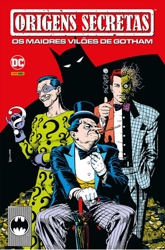 Origens Secretas: Os Maiores Vilões de Gotham, de Gaiman, Neil. Editora Panini Brasil LTDA, capa dura em português, 2016