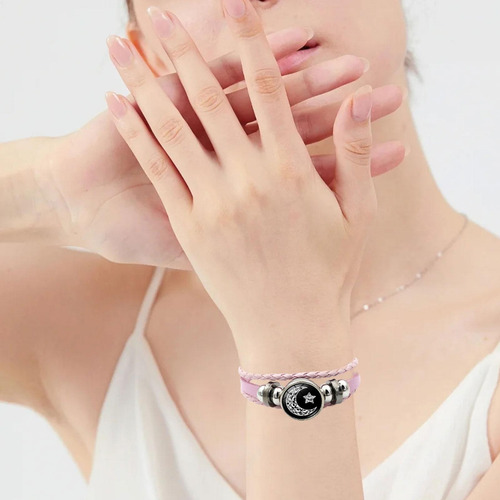 Pulsera Trenzada Con Cuentas Pulsera De Para Parejas Pulsera