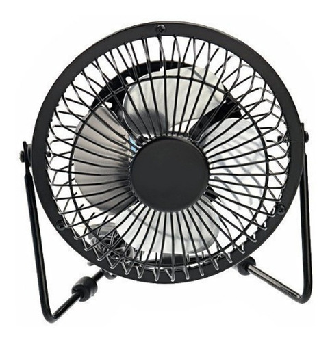 Ventilador Usb Portátil 20cm Metálico Ajustable / Silencioso