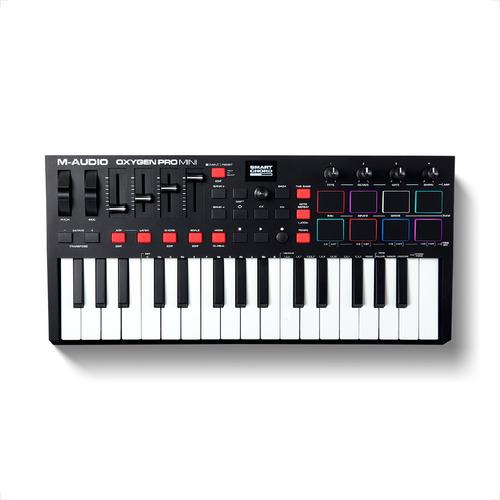 Teclado Controlador Midi M-audio Oxygen Pro Mini 32 Teclas