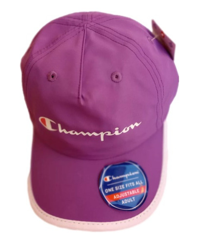 Gorro Champion - Lila C/ Logo  - Ajustable -unisex