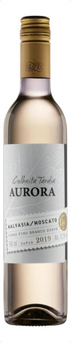 Vinho Moscato, Malvasia Aurora Colheita Tardia 2019 adega Cooperativa Vinícola Aurora 500 ml