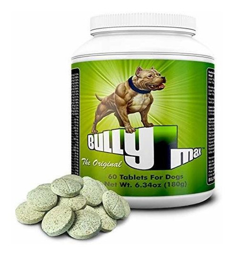 Bully Max Dog Muscle Supplement 60 Pastillas (240 Pastillas)