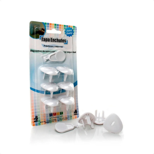 Imagen 1 de 6 de Tapas Para Enchufes Seguridad Bebés +3m Baby Innovation