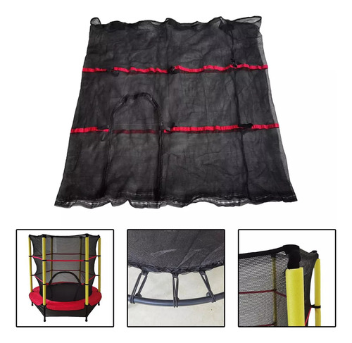 Red De Seguridad De Red De Recinto De Trampolín, Cerca De