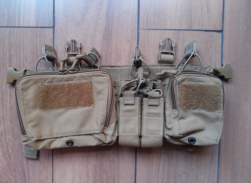 Chaleco Chest Rig Tactico Coyote. (Usado)