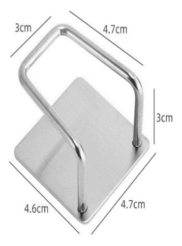 Soporte Esponja Lavaplatos Acero Inox + Adhesivo,organizador