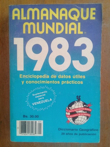 Almanaque Mundial 1983 Editorial América 