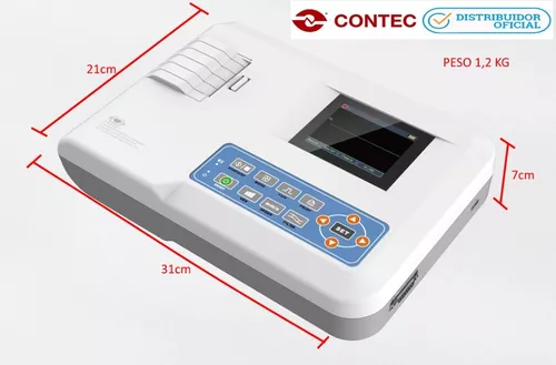 Electrocardiografo Portatil Digital Contec 100g Modelo 2021.