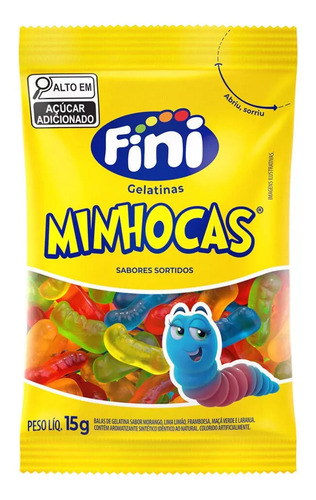 Display Fini Minhoca 12unx15g