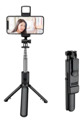 Sistema De Tripode Y Monopod 2 En 1 Rotación 360° Luz Led