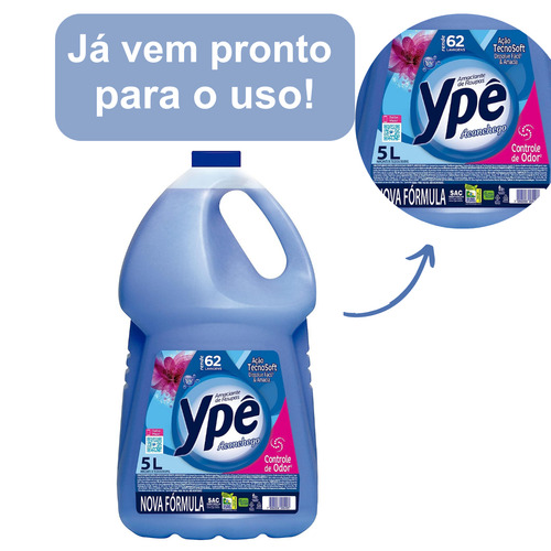 Amaciante De Roupas Aconchego 5 Litros Ypê