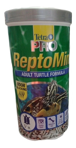 Reptomin Pro Alimento Para Tortuga Adulta De Tretra 230 Gr