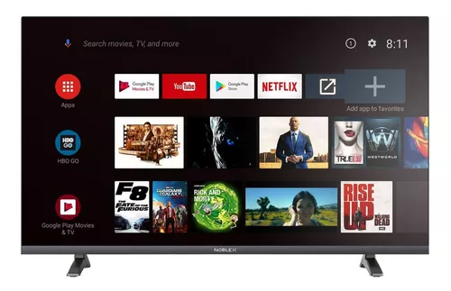Noblex - Smart Tv Led 32 Pulgadas HD Noblex Android Chromecast Incorporado