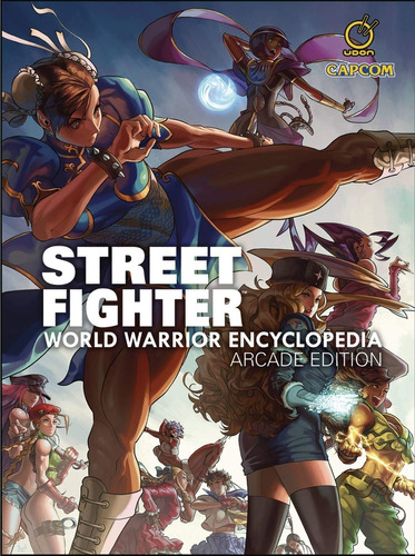 Libro Street Fighter World Warrior Encyclopedia - Arcade Ed