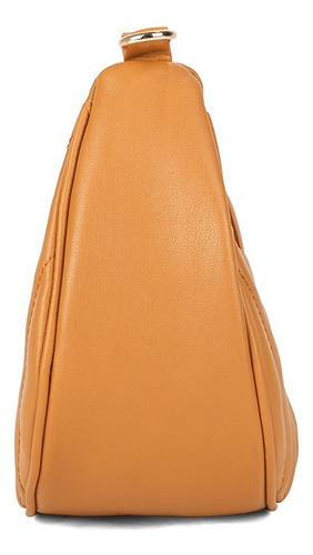 Bolsa Para Dama Perry Ellis Interior Amplio Correa Ajustable Color Camel