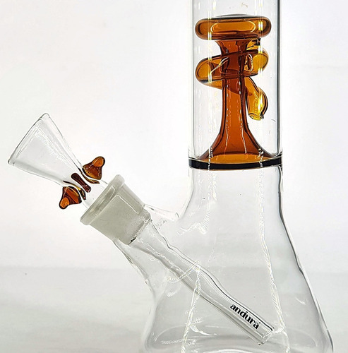 Imagem 3 de 9 de Bong De Vidro Ice Percolator | Livre | + Brindes