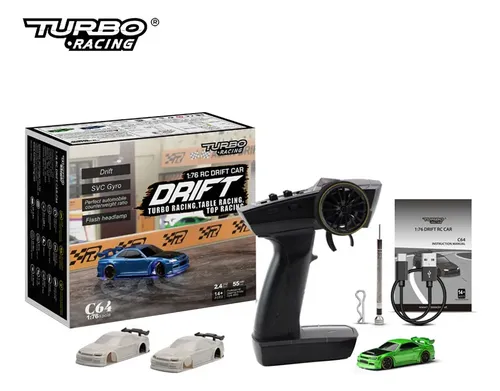 2026 Carro De Corrida Turbo Racing 1:76 C64 Rc | Parcelamento sem