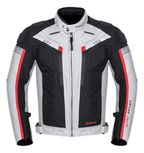 Chamarra Motociclista Impermeable Protección For Hombre