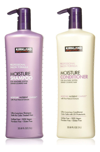 Conjunto De Shampoo E Condicionador Kirkland Salon Formula 1