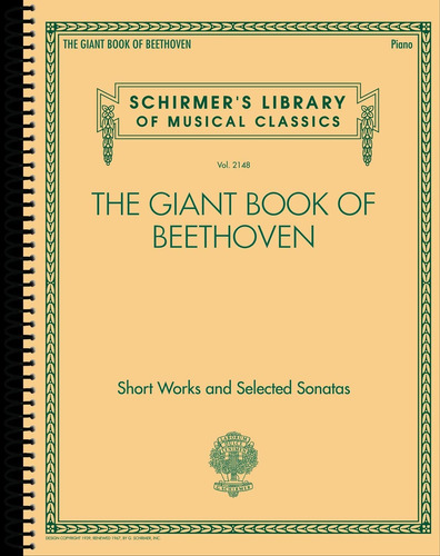 El Libro Gigante De Beethoven: Obras Cortas Y Sonatas Selecc