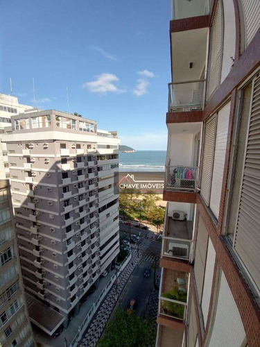 Imagem 2 de 14 de Apartamento À Venda, 89 M² Por R$ 424.000,00 - Gonzaga - Santos/sp - Ap2647