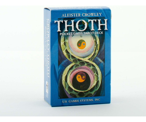 Pocket Swiss Crowley Thoth Tarot Deck. Baraja De Tarot De Po